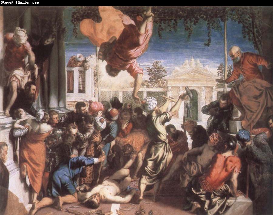 TINTORETTO, Jacopo The Miracle of St Mark Freeing the Slave